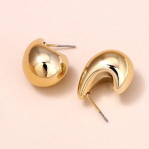 Droplet earrings (golden)